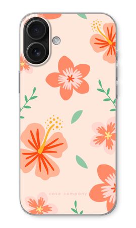 Tropical Pink Flowers