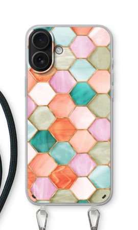 Hexagons in stained glass