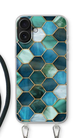 Hexagons in stained glass