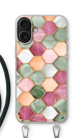 Hexagons in stained glass