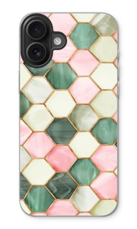 Hexagons in stained glass