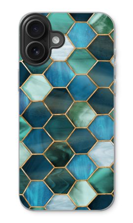 Hexagons in stained glass