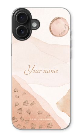 Gold Spots Namecase - Blush