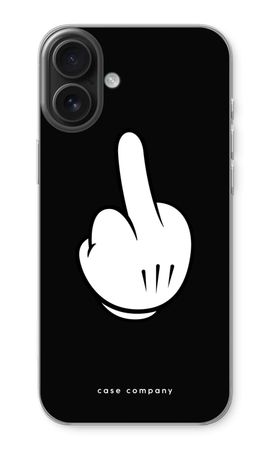Middle finger black