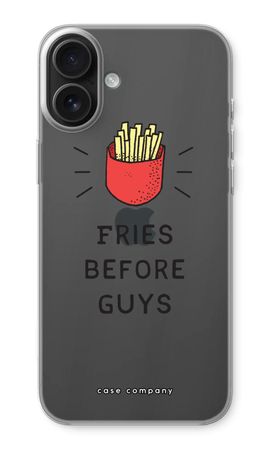 Fries before guys