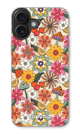 Retro Flowers N°2 - Yellow