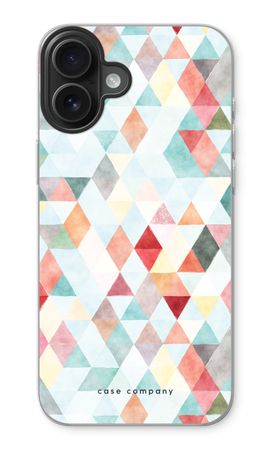 Coloured triangles pastel