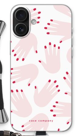 Hands pink