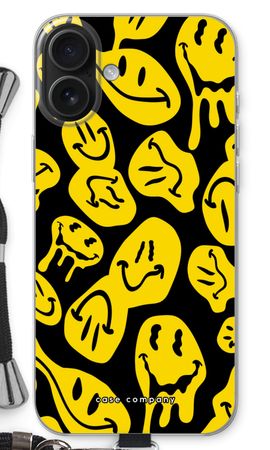 Melting smiley - Yellow