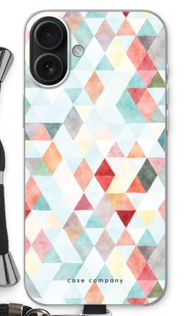 Coloured triangles pastel