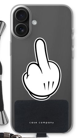 Middle finger black