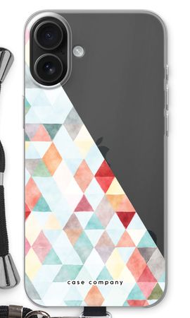 Coloured triangles pastel