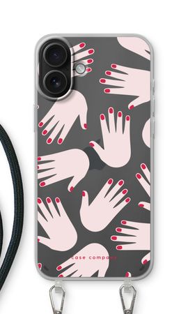 Hands pink