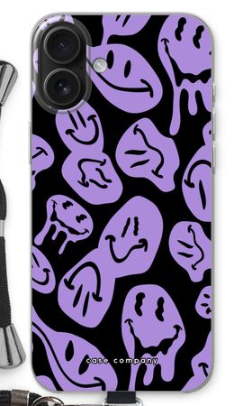Melting Smiley - Purple