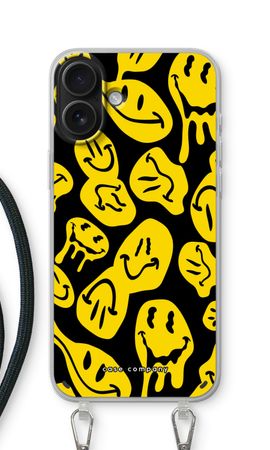 Melting smiley - Yellow