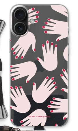 Hands pink