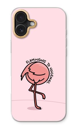 Flamingoes to voicemail