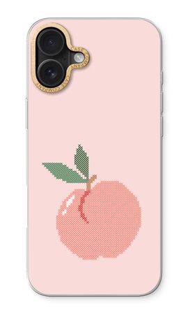 Stitched Peach