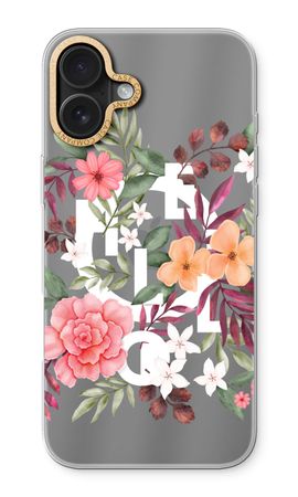 Hello in flowers