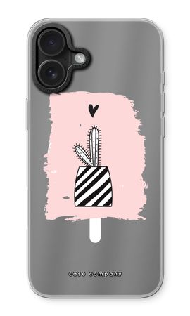 Black and white cactus
