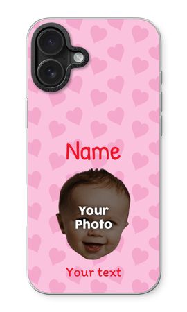 Personalized Face - Hearts N°2