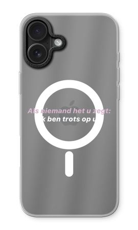 Ik ben trots op u