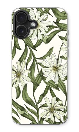 White flower pattern