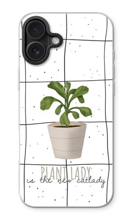 Houseplant on windowpane