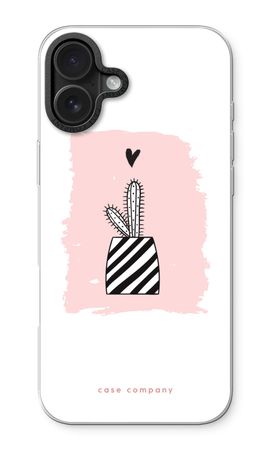 Black and white cactus
