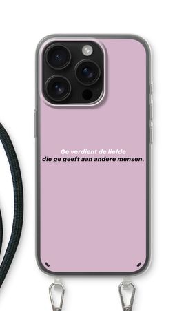 Ge verdient de liefde