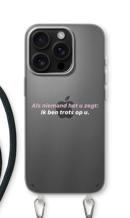 Ik ben trots op u