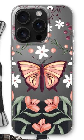 Butterfly in a floral world