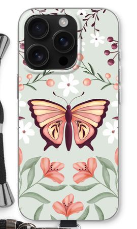 Butterfly in a floral world