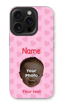 Personalized Face - Hearts N°2