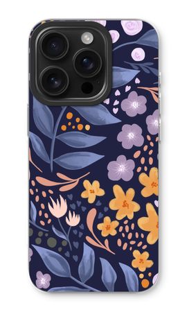 Flowers with blue leaves