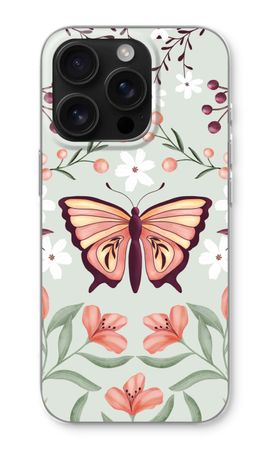 Butterfly in a floral world