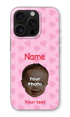 Personalized Face - Hearts N°2