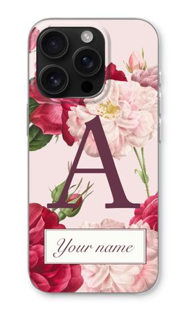 Vårblommor rosa rosor