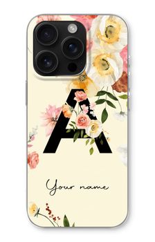 Flirty Flowers Monogram