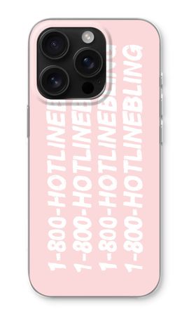 Hotline bling pink