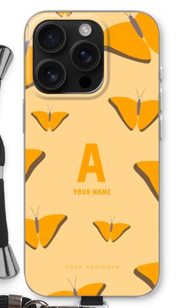 Amber Butterflies Monogram