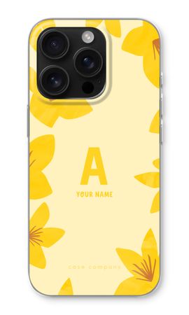 Sunny Blooms Monogram