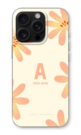 Peach Blossom Monogram