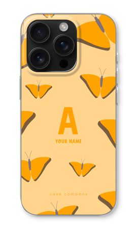 Amber Butterflies Monogram