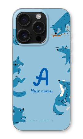 Playful Dogs Monogram