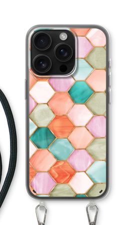 Hexagons in stained glass