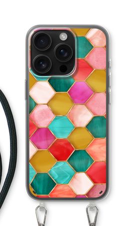 Hexagons in stained glass