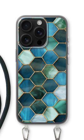 Hexagons in stained glass