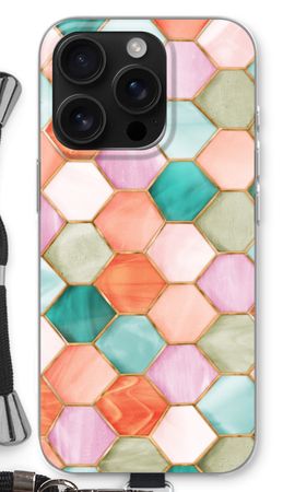 Hexagons in stained glass