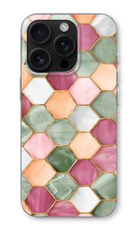 Hexagons in stained glass